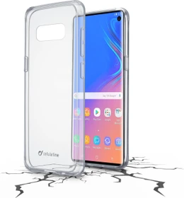 Cellularline Clear Duo für Samsung Galaxy S10 transparent