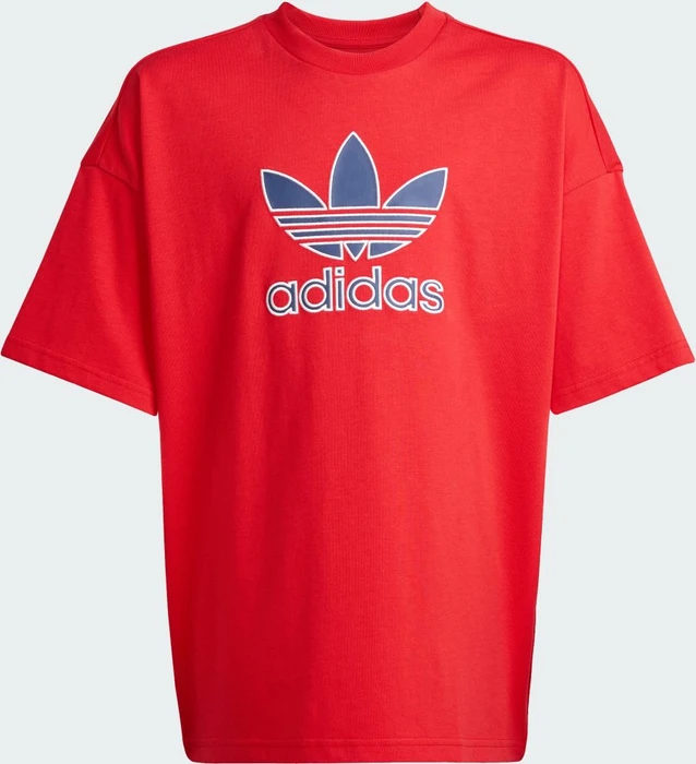 adidas Oversize Trefoil T-Shirt kurzarm better scarlet (Junior)