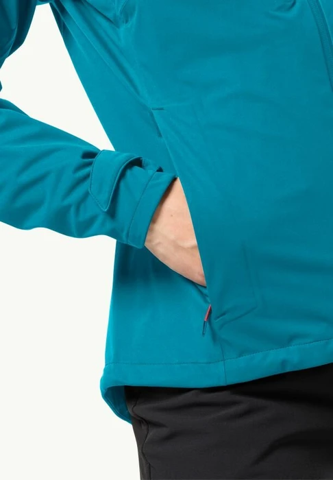 Jack Wolfskin Highest Peak Funktionsjacke tile blue (Damen)