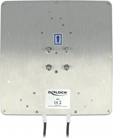 DeLOCK Multi Band, LTE, WLAN Outdoor-Antenne, 2.1GHz/900MHz, 8dBi, SMA, direktional, grau
