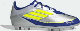 adidas F50 Elite Messi FG silver metallic/solar yellow/lucid blue (Junior)