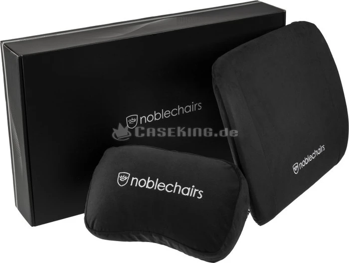 noblechairs Kissen-Set, schwarz