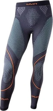 UYN Evolutyon Hose lang charcoal/green/orange shiny (Herren)
