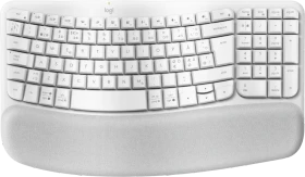 Logitech Wave Keys, Grauweiß, Logi Bolt, USB/Bluetooth, ND (920-012299)
