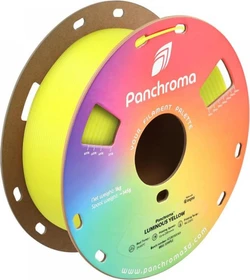 Polymaker Panchroma PLA Luminous, gelb, Spule, 1.75mm, 1.00kg