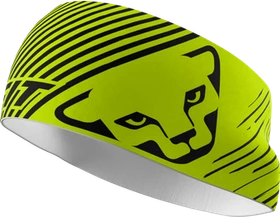Dynafit Graphic Performance Stirnband neon yellow stripped