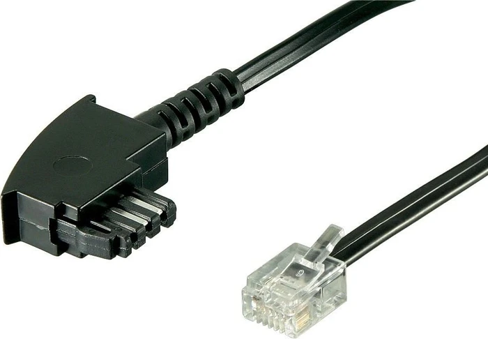 Wentronic Goobay TAE-F/RJ-11 Anschlusskabel, 10m