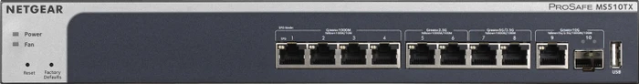 Netgear MS510 Desktop Gigabit Smart Switch, 9x RJ-45, 1x SFP+