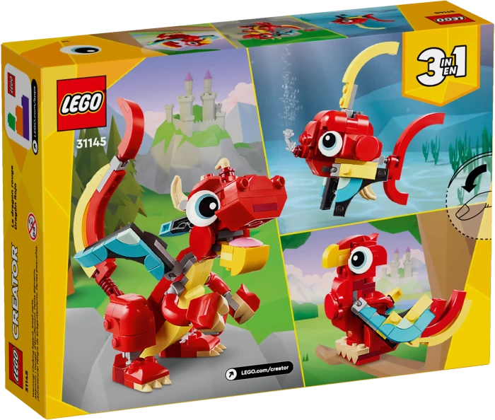 LEGO Creator 3in1 - Roter Drache
