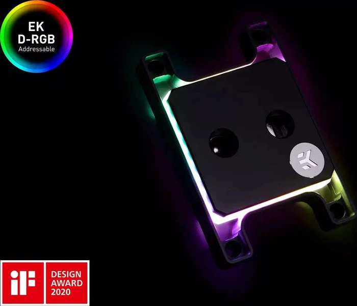 EK Water Blocks Quantum Line EK-Quantum Magnitude D-RGB, AM4, Nickel Acetal