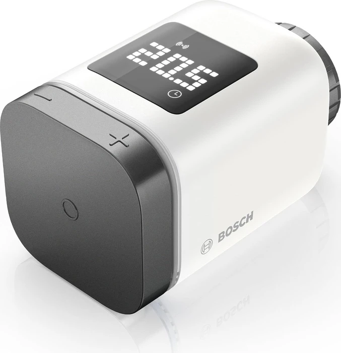 Bosch Smart Home Heizkörper-Thermostat II [+M] Matter, anthrazit, Funk-Heizkörperthermostat