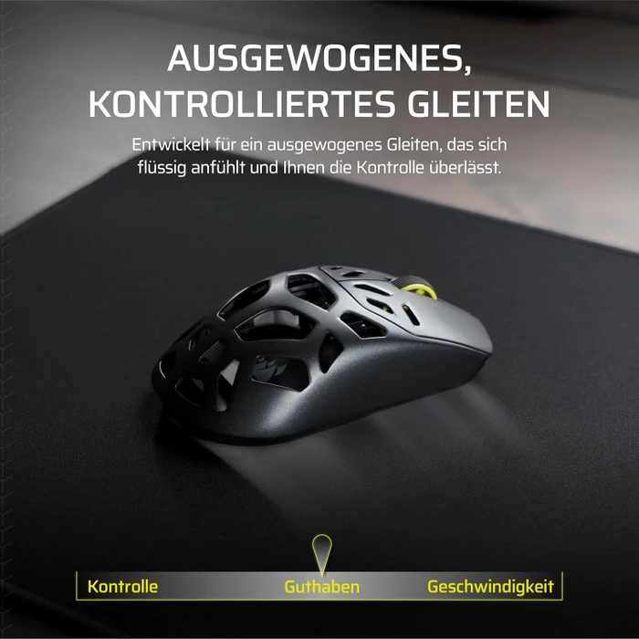 Corsair MM Gaming Mouse Pad - Medium 320x300mm, schwarz