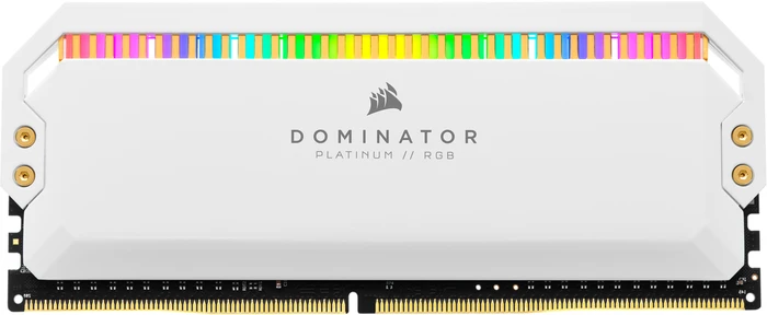 Corsair Dominator Platinum RGB White UDIMM 32GB Kit, DDR4-3200, CL16-18-18-36