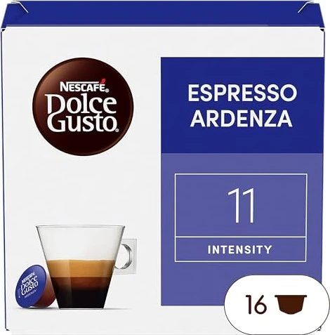 Nestlé Nescafe Dolce Gusto Espresso Ristretto Ardenza Kaffeekapseln, 16 Stück