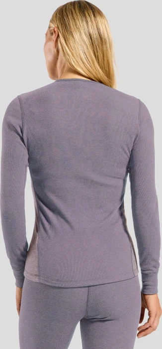 Odlo Active Warm Eco Set gray ridge/misty lilac (Damen)