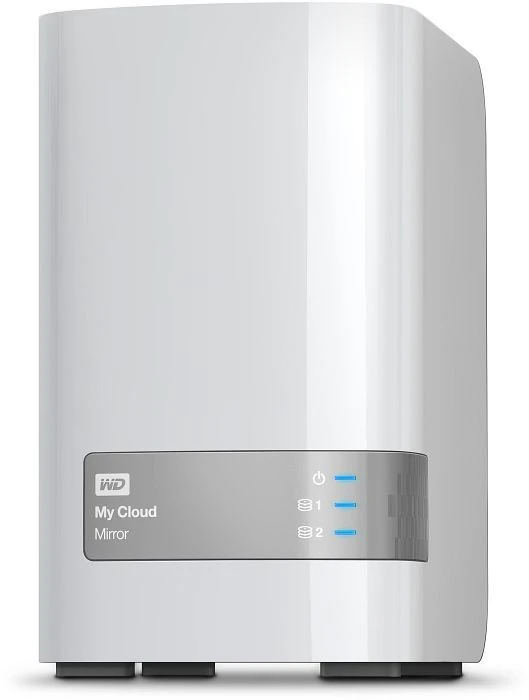 Western Digital My Cloud Mirror 6TB, 1x RJ-45 1000Base-T, 2x USB-A 3.0