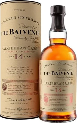 Balvenie 14 Years Old Caribbean Cask 700ml