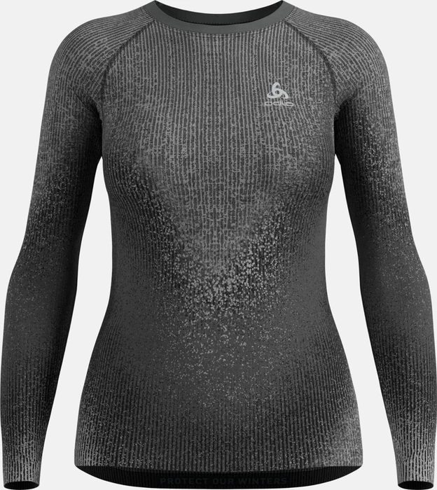 Odlo Blackcomb Baselayer Funktionsshirt langarm schwarz (Damen)