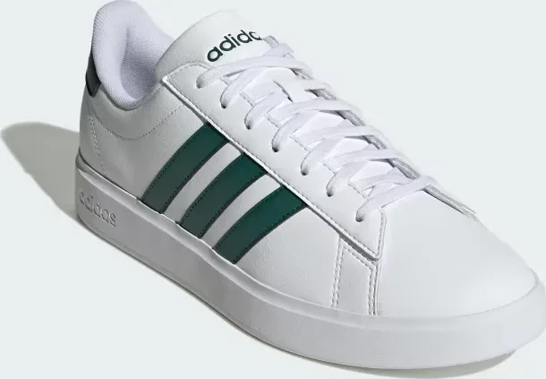 adidas Grand Court 2.0 cloud white/collegiate green/shadow navy
