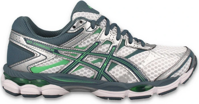 Asics Gel-Cumulus 16 white/ironclad