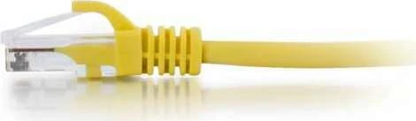 C2G Patchkabel, Cat6, U/UTP, RJ-45/RJ-45, 0.5m, gelb