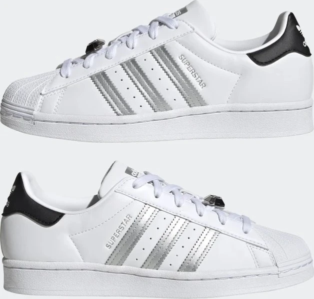 adidas Superstar cloud white/silver metallic/core black (Damen)