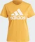 adidas Loungewear Essentials Logo T-Shirt kurzarm preloved yellow/white (Damen) Vorschaubild