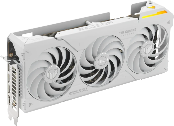ASUS TUF Gaming Radeon RX 7800 XT OC White, TUF-RX7800XT-O16G-WHITE-GAMING, 16GB GDDR6, HDMI, 3x DP