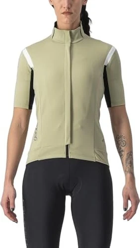 Castelli Gabba RoS 2 Trikot kurzarm grean tea/chalk (Damen)