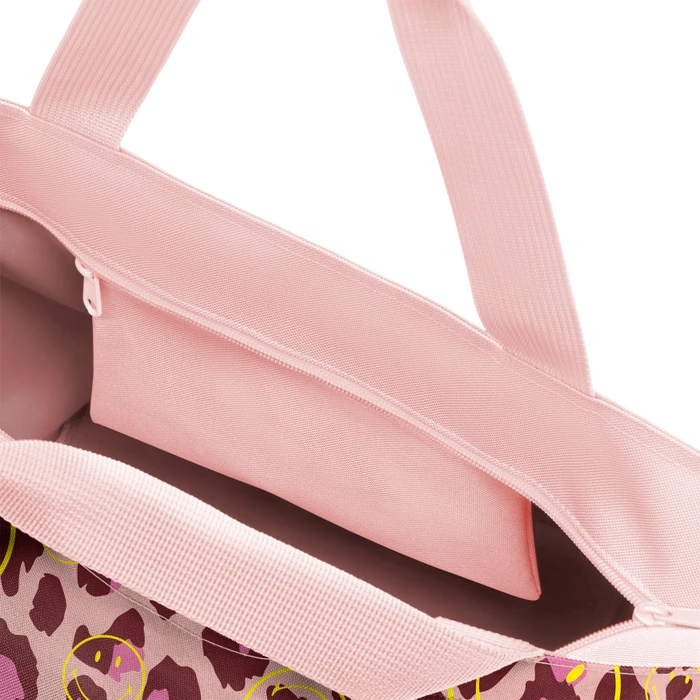 Reisenthel M Shopper smiley leo blush