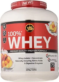 All Stars 100% Whey Protein BCAA Pfirsich/Joghurt 2.27kg