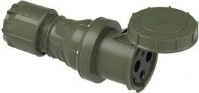 PCE CEE-Kupplung 125A 3p 6h IP67 POWER TWIST