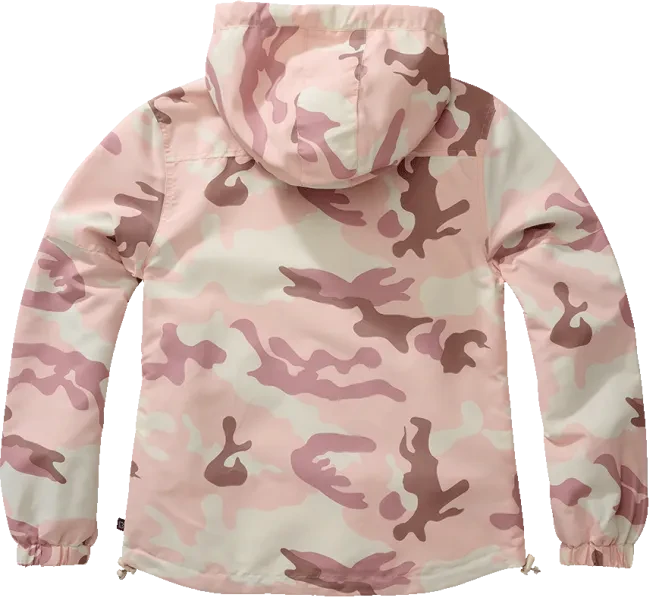 Brandit Windbreaker Summer Frontzip Jacke candy camo (Damen)