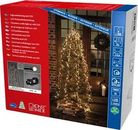 Konstsmide Micro Lichterkette Baummantel 400cm LED 1080x warmweiß