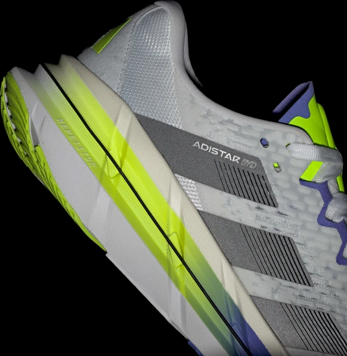 adidas Adistar Byd cloud white/core black/lucid lemon (Herren)