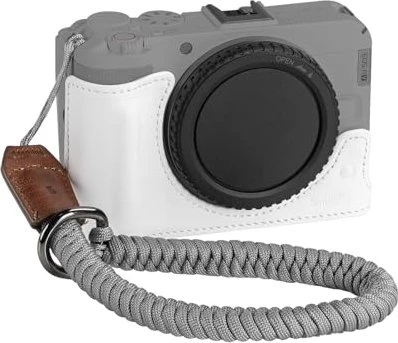 SmallRig Leder-Halbschalen-Kit für Canon EOS R50 V weiß