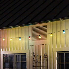 Konstsmide Lichterkette schwarz LED 10x mehrfarbig