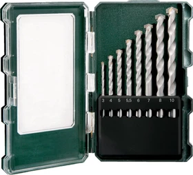 Metabo Steinbohrer-Sortiment inkl. Werkzeugbox, 8-tlg.