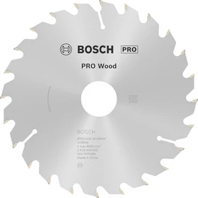 Bosch Professional Optiline Wood Kreissägeblatt 24Z, 165x2.6x30mm, 1 Stück