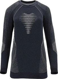 UYN Cashmere Shiny 2.0 Funktionsshirt langarm celebrity silver (Damen)