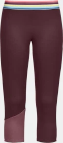 Ortovox Fleece Light Short Hose 3/4 winetasting (Damen)