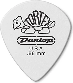 Dunlop Tortex White Jazz III Pick, .88mm, 72-Pack