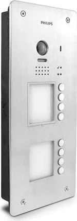 Philips WelcomeHive Pro Outdoor 8 Video-Türsprechanlage, Aluminium, Außenstation