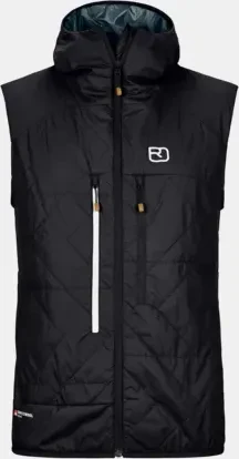 Ortovox Swisswool Piz Boé Funktionsweste black raven (Herren)