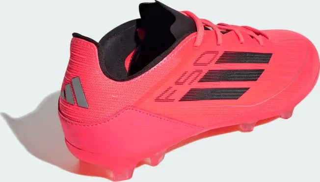 adidas F50 Pro FG turbo/aurora black/platinum metallic (Junior)