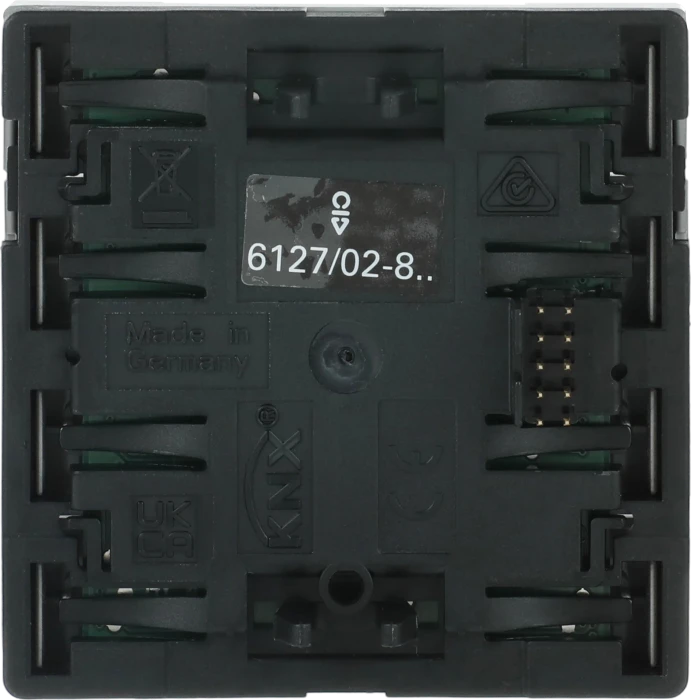 Busch-Jaeger Bedienelement 4/8-fach, Plattform 63, edelstahl