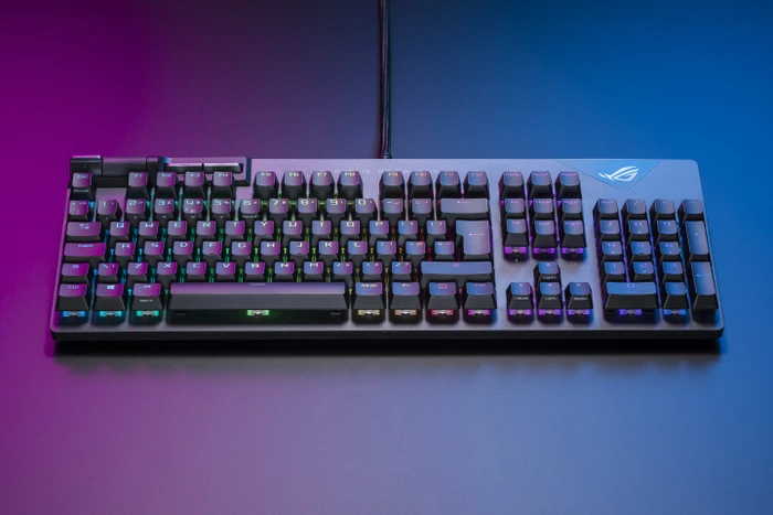 ASUS ROG Strix Flare II Animate, PBT, ROG NX RED, USB, DE