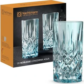 Nachtmann Noblesse Longdrinkglas aqua, 2 Stück