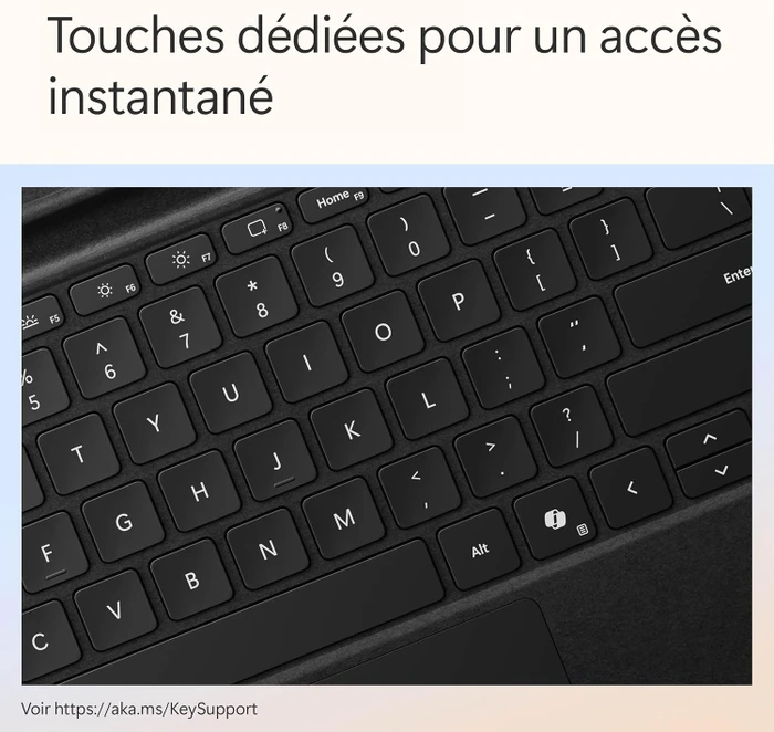 Microsoft Surface Pro Flex Keyboard mit Copilot-Taste, schwarz, DE