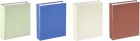 Hama Einsteck Fotoalbum, 22.5x18, 100 weiße Seiten, Mesh Beige, Blau, Grün, Rot